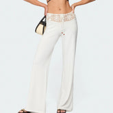 Crochet Knit  Low Waist Pants